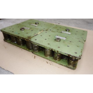 Pieds anti-vibrations LORENZ pour machines à tailler