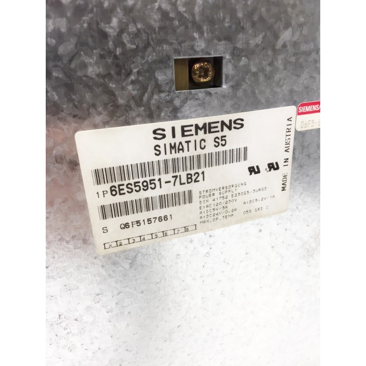 SIEMENS SIMATIC S5 6ES5951-7LB21