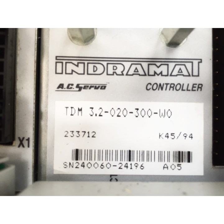 INDRAMAT TDM 3.2-020-300-W0 servo drive