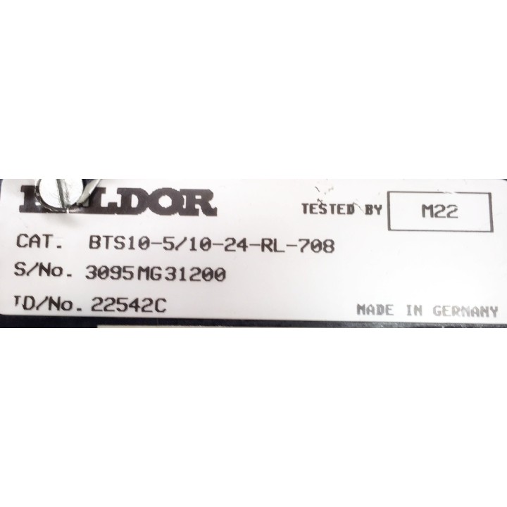 BALDOR STAUBLI BTS10-5/10-24-RL-708 axis drive