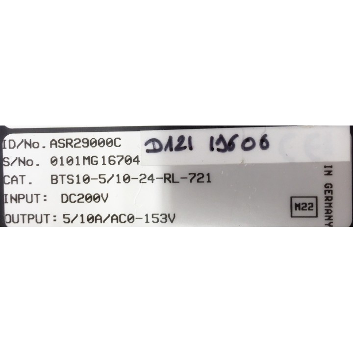 Amplifier BALDOR BTS10-5/10-24-RL-721