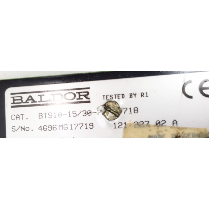 Carte axe BALDOR BTS10-15/30-24-R-718