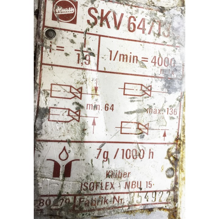 Tête de taillage HURTH ZK10 SKV 64/13