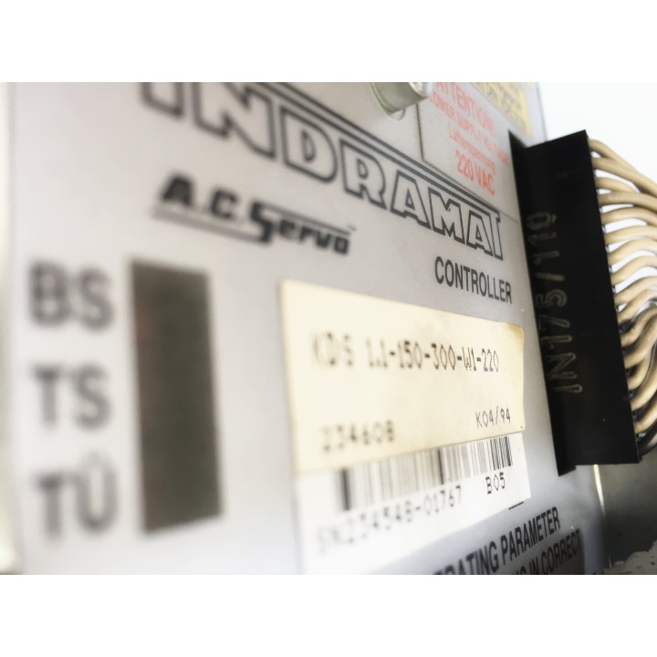 INDRAMAT KDS 1.1-150-300-W1-220 spindle servo unit