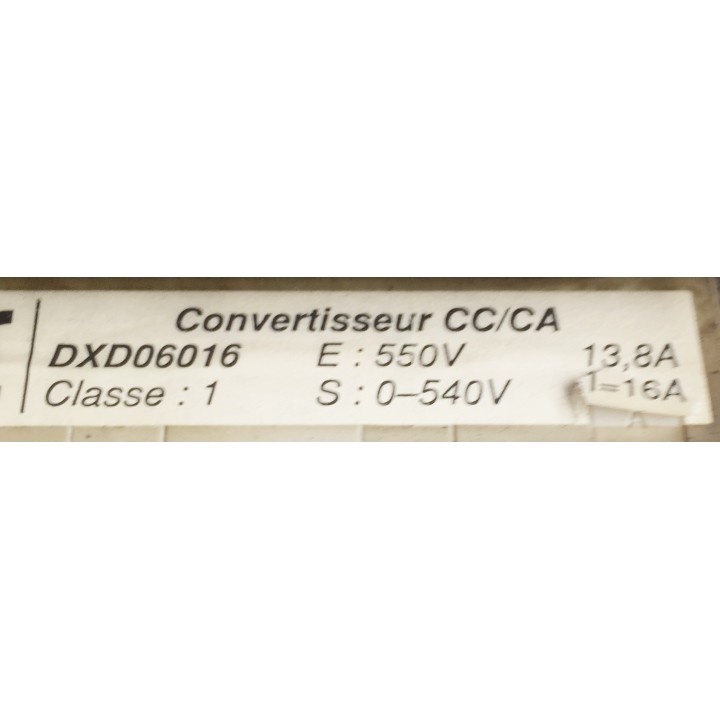 Convertisseur CC/CA PARVEX digivex DXD06016
