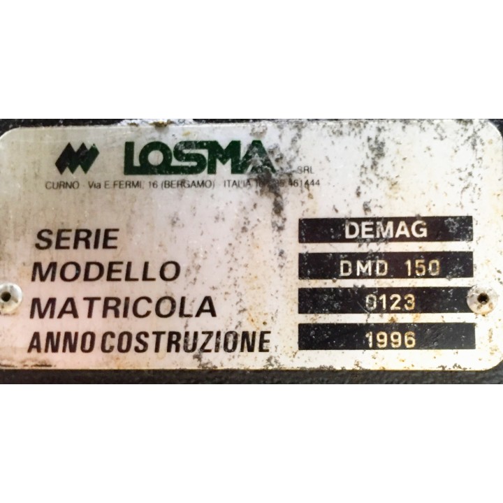 LOSMA magnetic separator width 350 mm