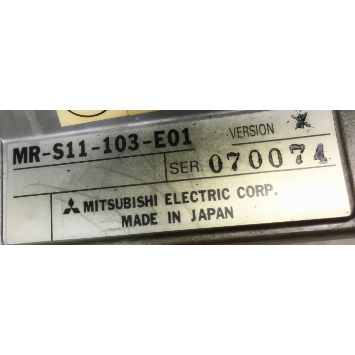 Variateur d'axe MITSUBISHI MR-S11-103-E01