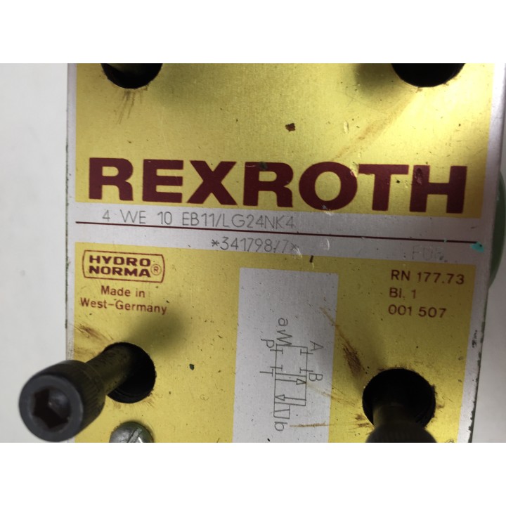 Valve REXROTH 4WE10EB11/LG24NK4