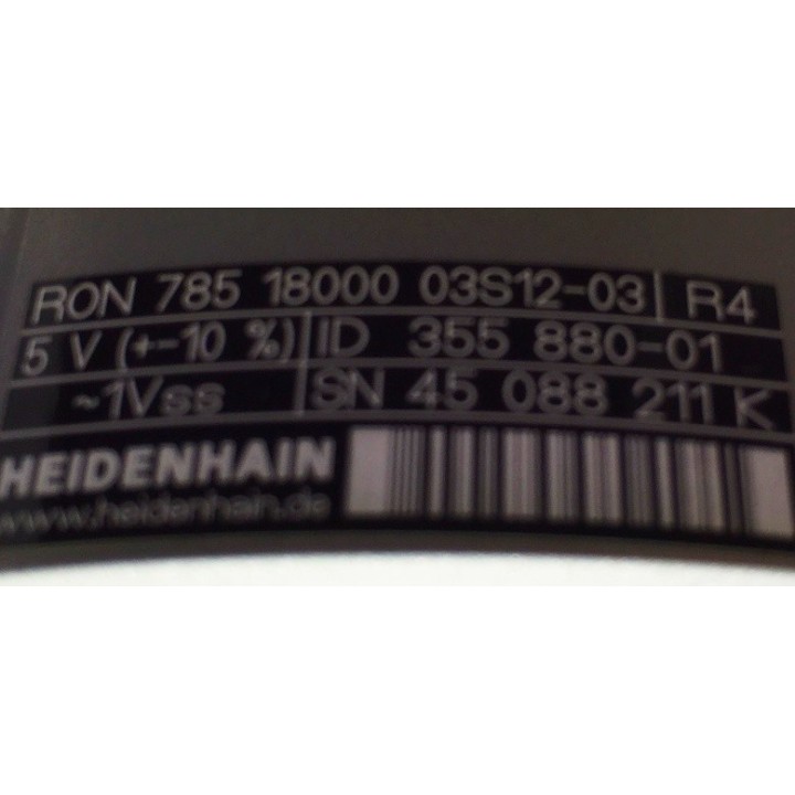 HEIDENHAIN RON 785 18000 03S12 encoder