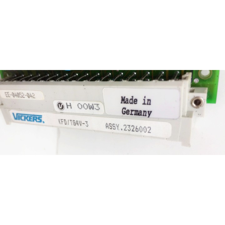 Carte VICKERS EEA-PAM-533-A-32