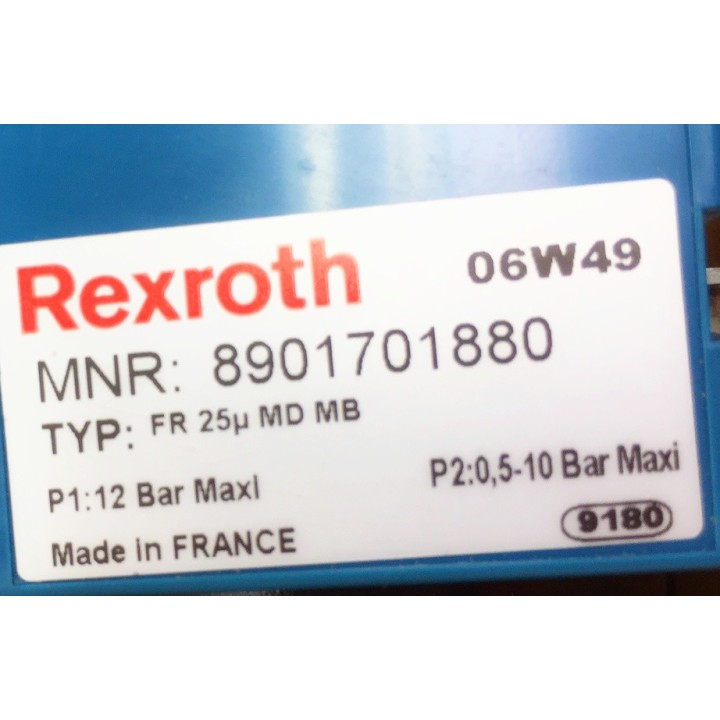 Valve REXROTH FR25µMDMB