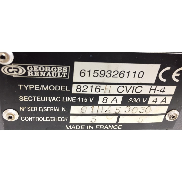 Pupitre GEORGES RENAULT CVIC 8216-H CVIC H-4