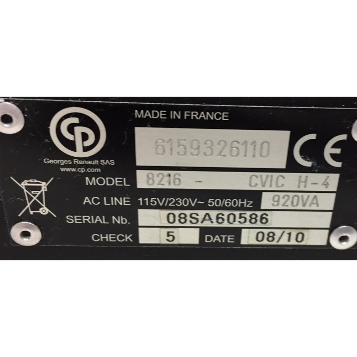 Pupitre GEORGES RENAULT CVIC 8216 CVIC H-4