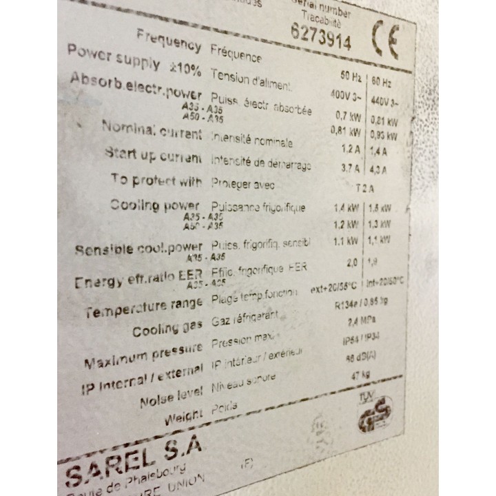Climatisation SAREL 17605 1,5kW
