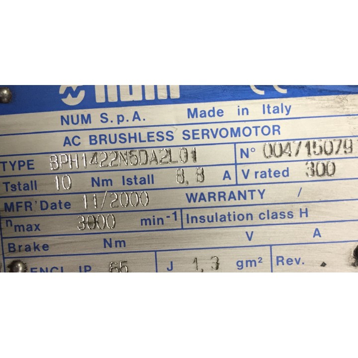 Motor-Nummer BPH1422N5DA2L01