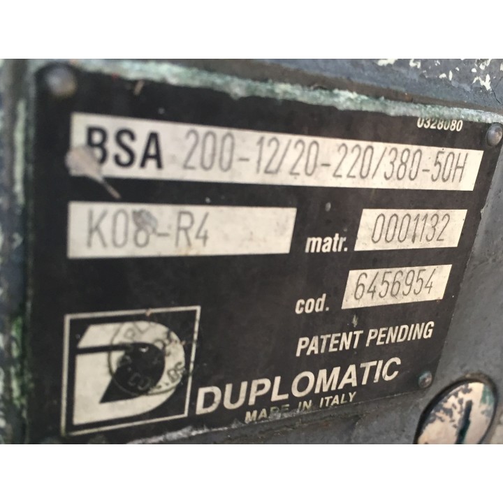 Tourelle DUPLOMATIC 12 POSITIONS BSA 200-12/20-220/380-50H