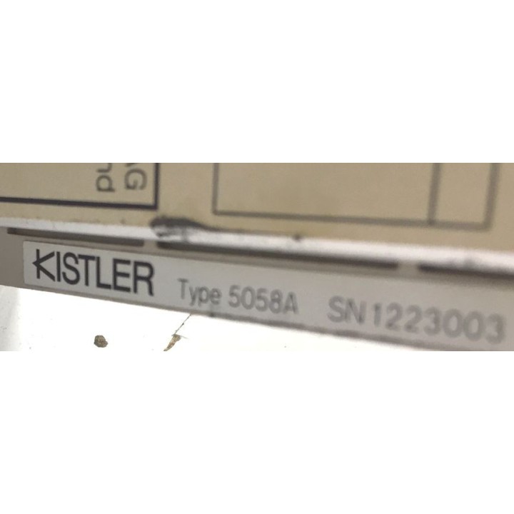 Carte KISTLER 5058A