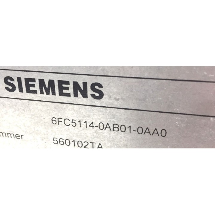 SIEMENS-Stromversorgungskarte 6FC5114-0AB01-0AA0