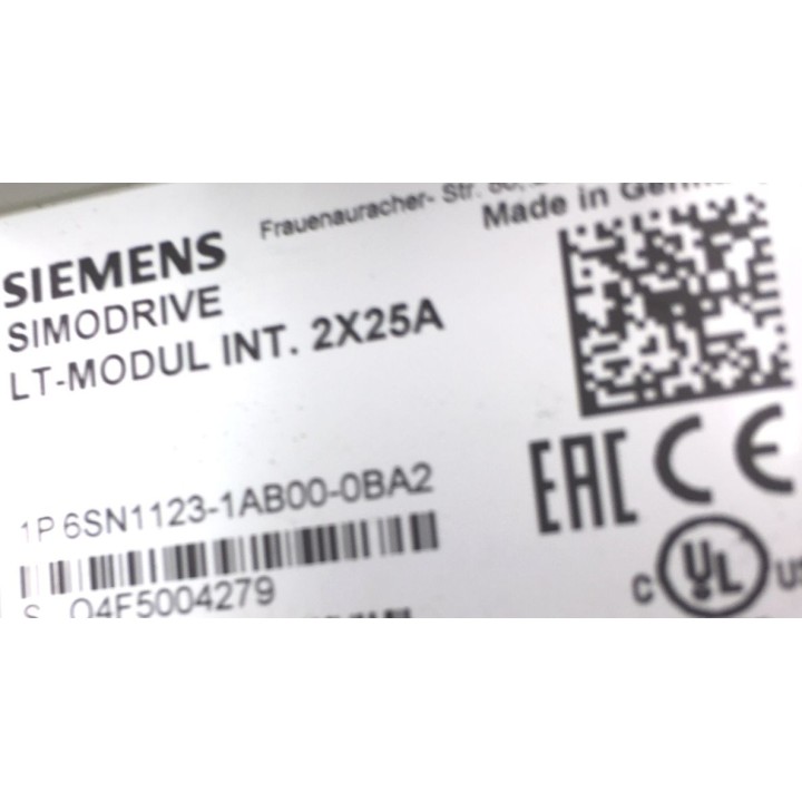Variateur double SIEMENS 2x25 6SN1123-1AB00-0BA2