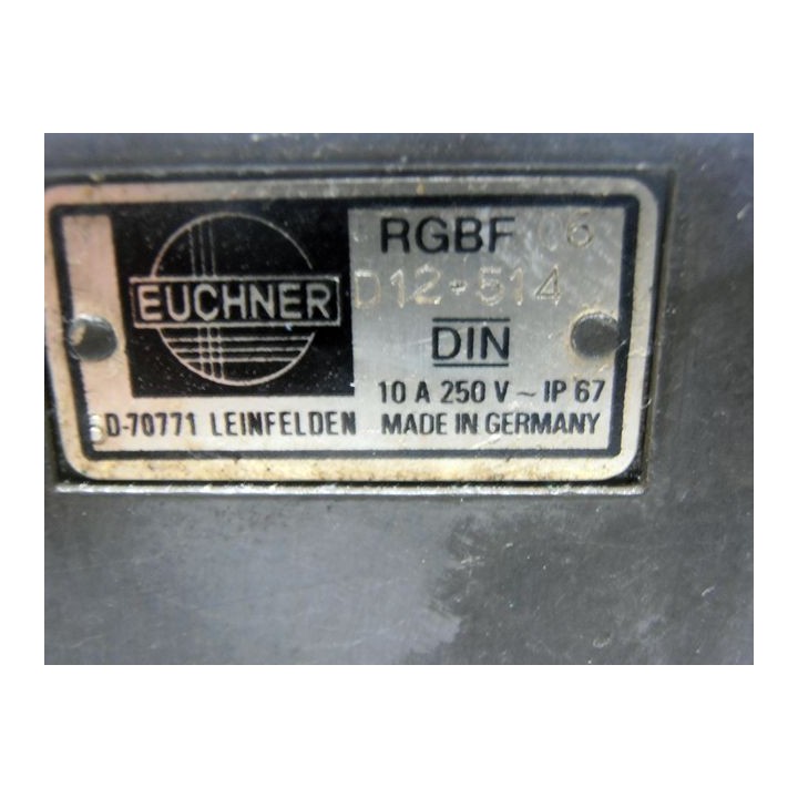 Haltestelle EUCHNER RGBF 06 D12-514