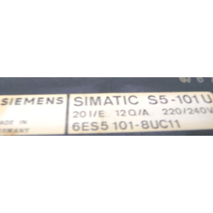 Controleur SIEMENS SIMATIC S5 6ES5 101-8UC11