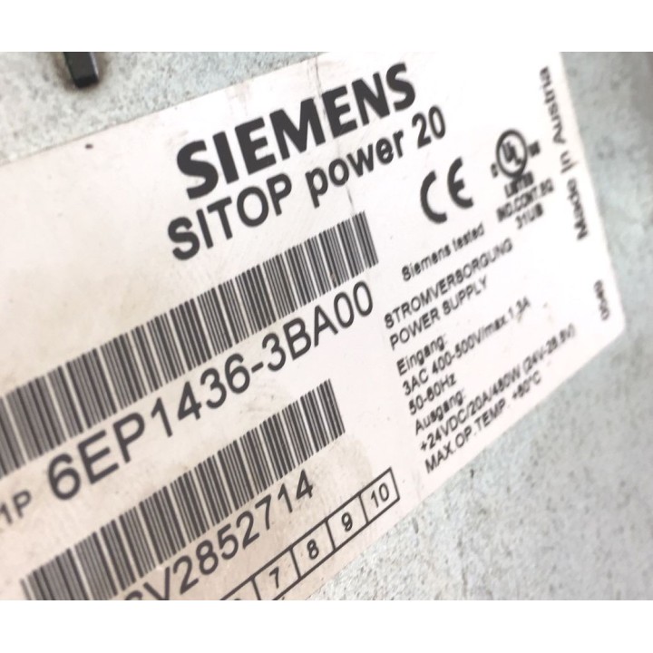 Alimentation 24V SIEMENS 6EP1436-3BA00