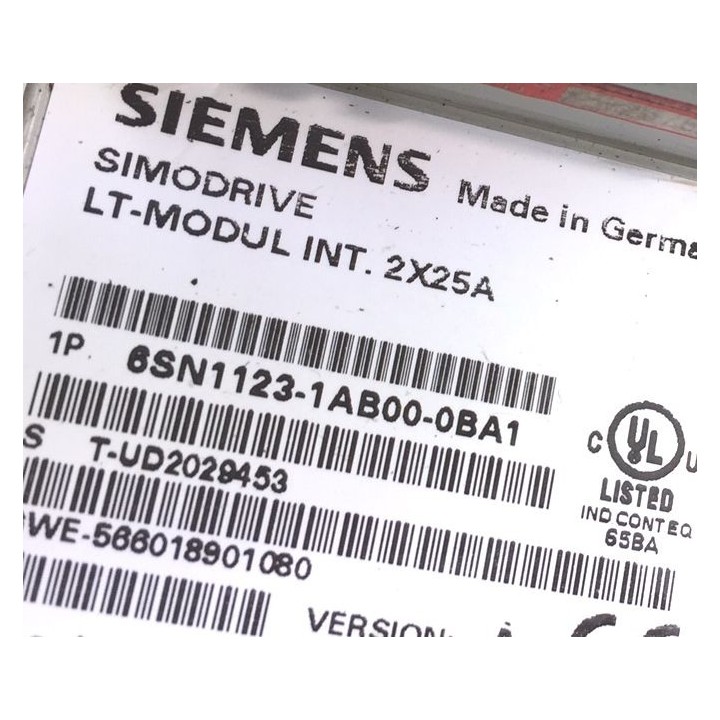 Variateur SIEMENS 2X25A 6SN1123-1AB00-0BA1