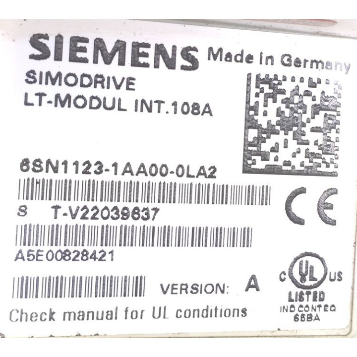 Variateur SIEMENS 108A 6SN1123-1AA00-0LA2