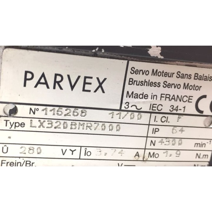 PARVEX LX320BMR7000 motor