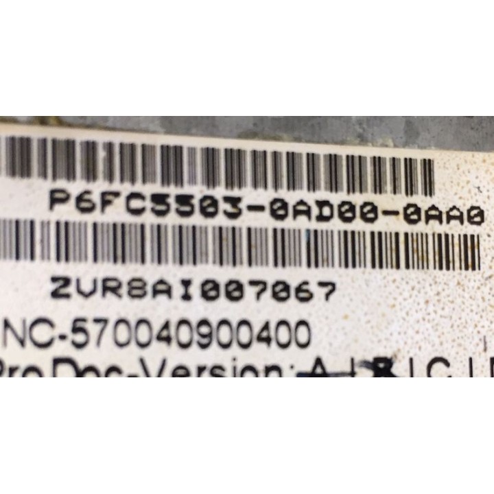 Pupitre clavier SIEMENS 6FC5503-0AD00-0AA0