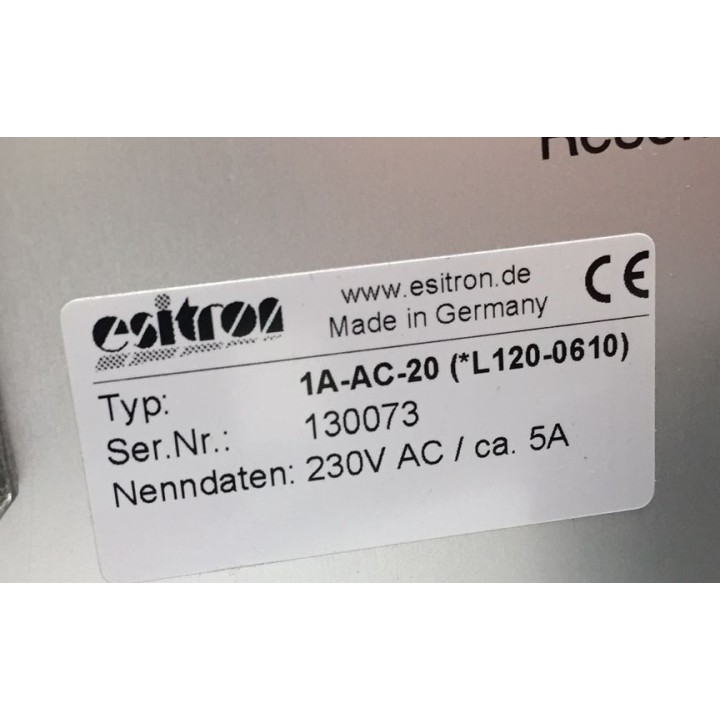 Diviseur 4ème axe LEHMANN 410 avec boitier de contrôle ESITRON 1A-AC-20