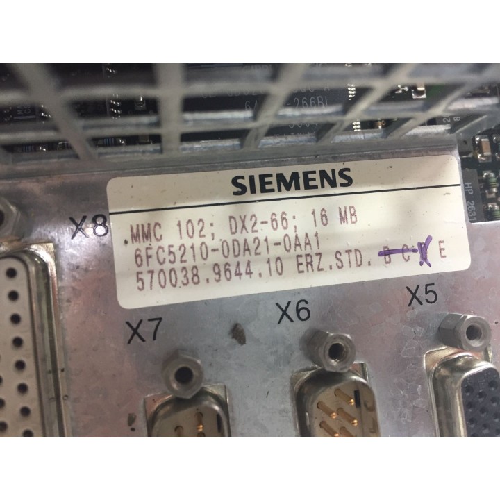 SIEMENS 840D MMC 102 6FC5210-0DA21-0AA1