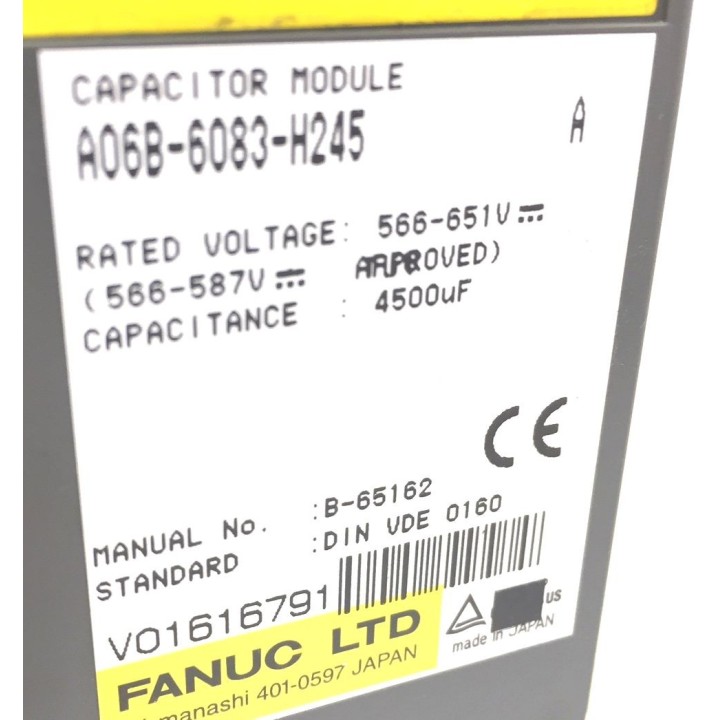 FANUC A06B-6083-H245 capacitor module