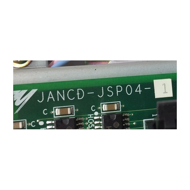 Pupitre complet YASNAC avec carte YASKAWA JANCD-JSP04 et écran SHARP LCD LM64183P