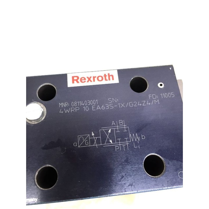 VALVE BOSCH REXROTH 4WRP 10 EA63S-1X/G24Z4/M
