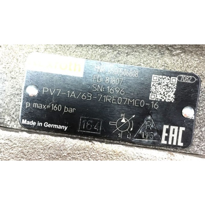 Pompe REXROTH PV7-1A/63-71RE07MC0-16