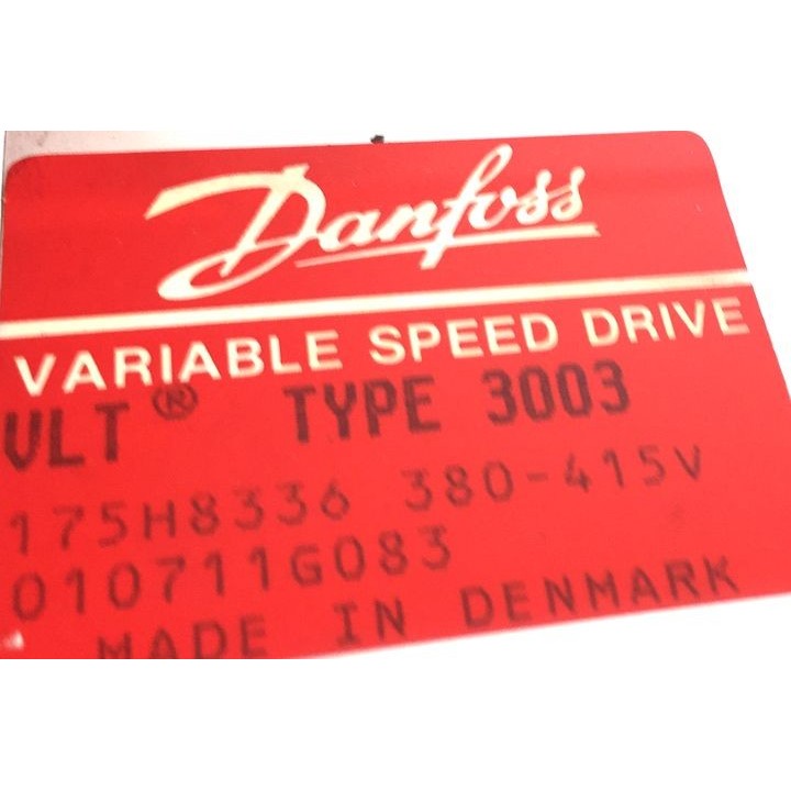 DANFOSS VLT type 3003 175H8336 380-415V variable speed drive