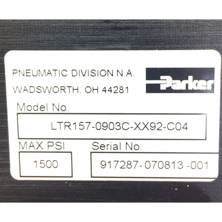 PARKER LTR157-0903C-XX92-C04