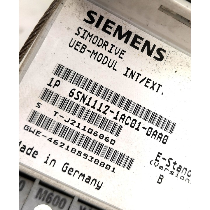 SIEMENS UEB MODUL SIEMENS UEB MODUL 6SN1112-1AC01-0AA0