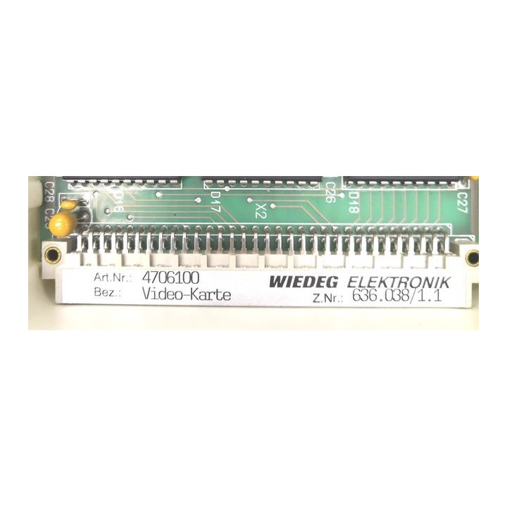 Carte CPU WIEDEG ELEKTRONIK 636.011/1.5.01 pour KLINGENLBERG