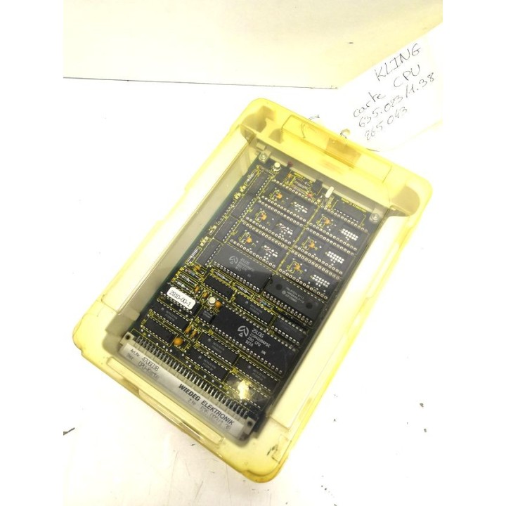 Carte CPU WIEDEG ELEKTRONIK 636.011/1.5.01 pour KLINGENLBERG