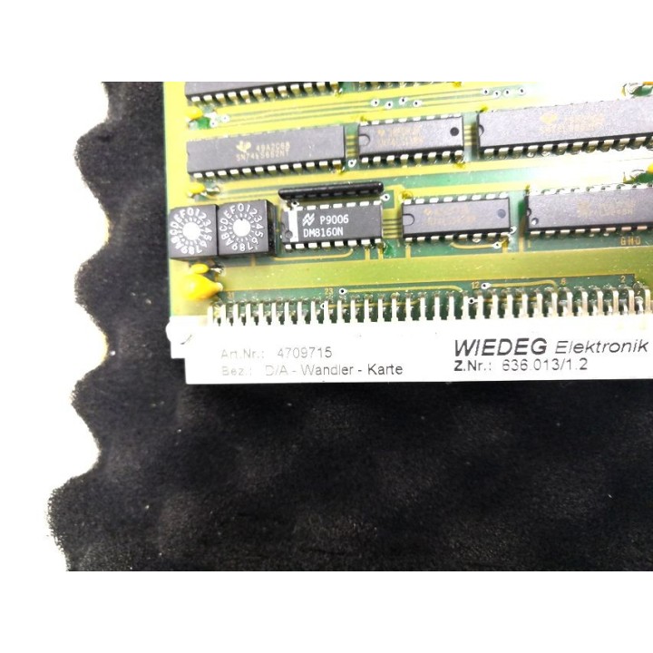 Carte CPU WIEDEG ELEKTRONIK 636.011/1.5.01 pour KLINGENLBERG
