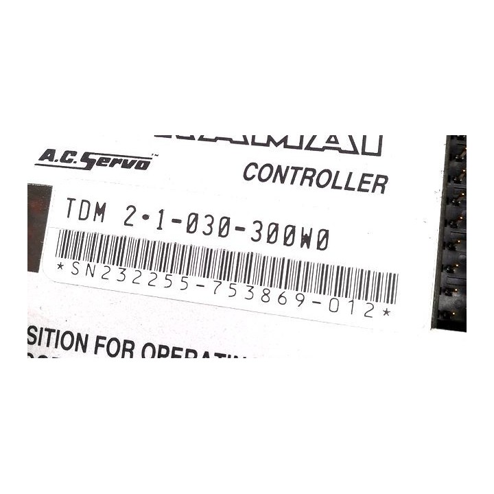 INDRAMAT TDM 2.1-030-300-W0 servo drive