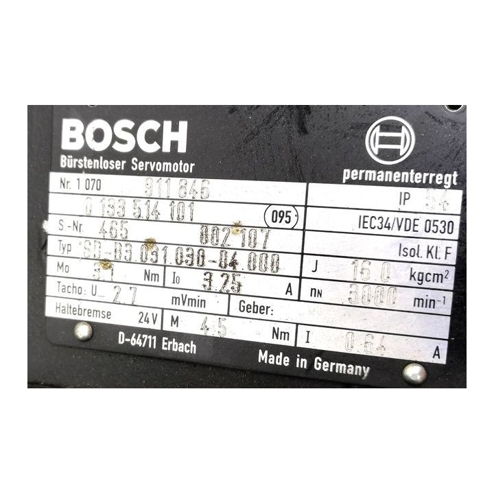 Moteur BOSCH SD-B3.031.030-04.000