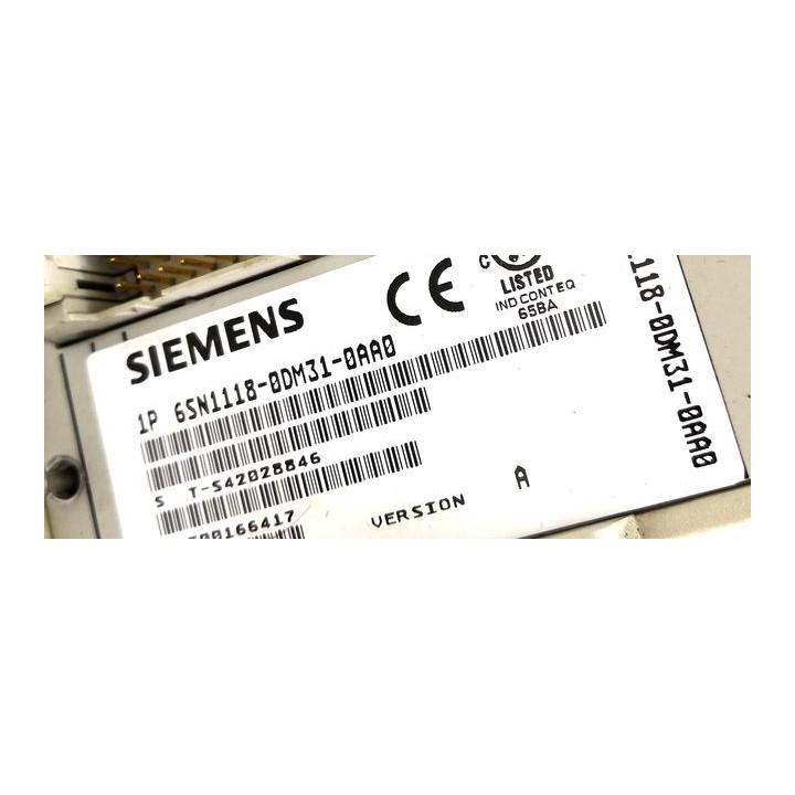 Carte de régulation SIEMENS 6SN1118-0DM31-0AA0