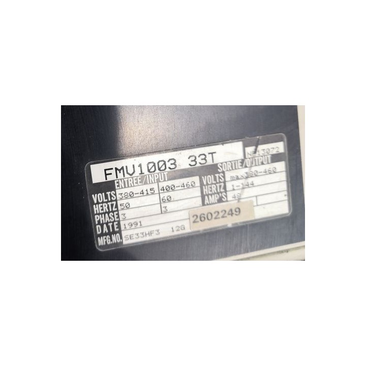 LEROY SOMER FMV1003 33T servo drive