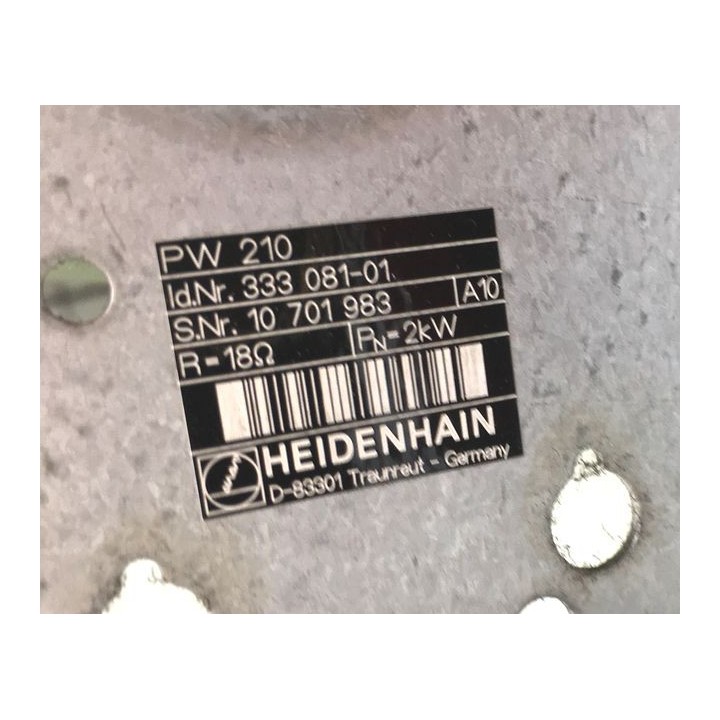 Résistance de freinage HEIDENHAIN PW210