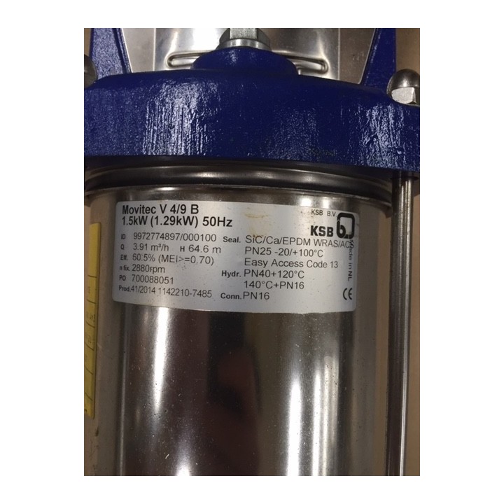 POMPE KSB MOVITEC V 4/9 B