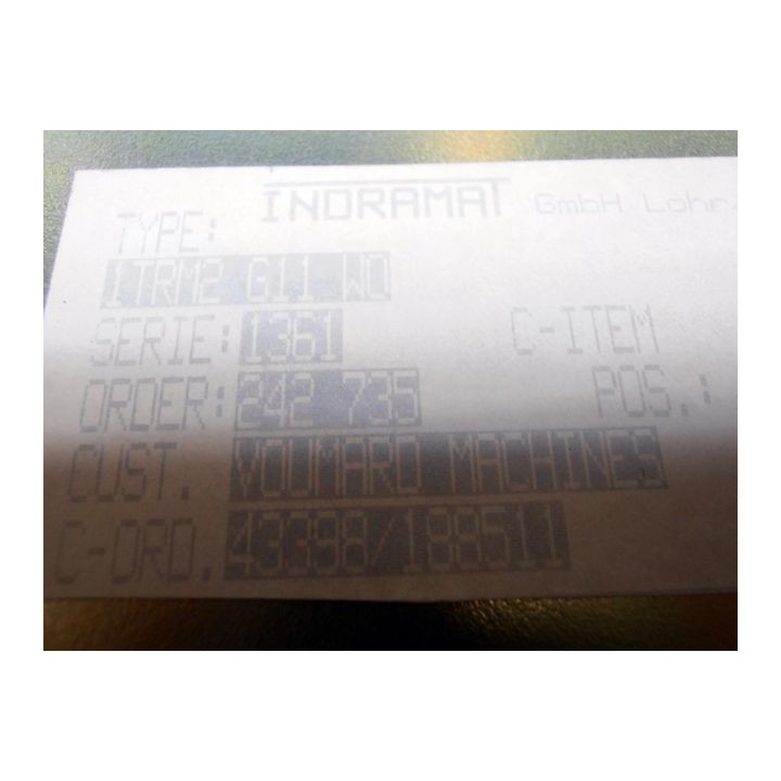 Azionamento Indramat 1TRM2-G11-W0/ZE5