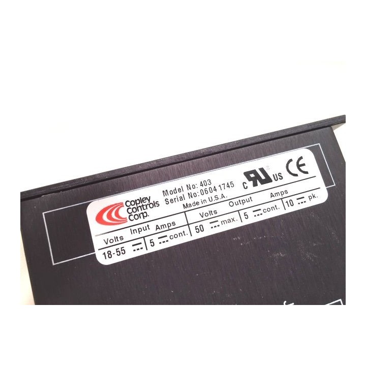 MODUL COPLEY CONTROLS CORP TYPE 403